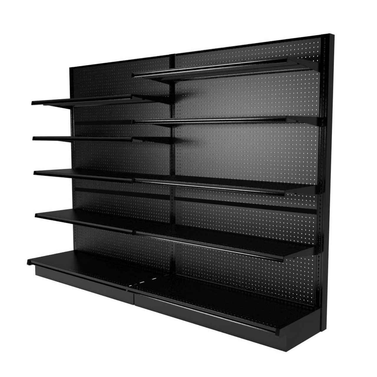 Gondola Shelving Black